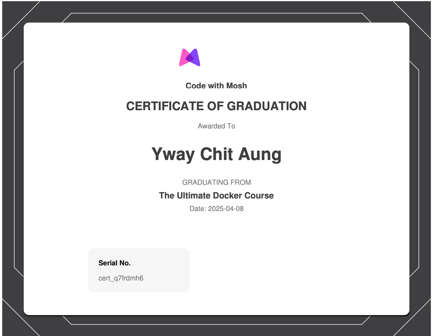 The Ultimate Docker Course